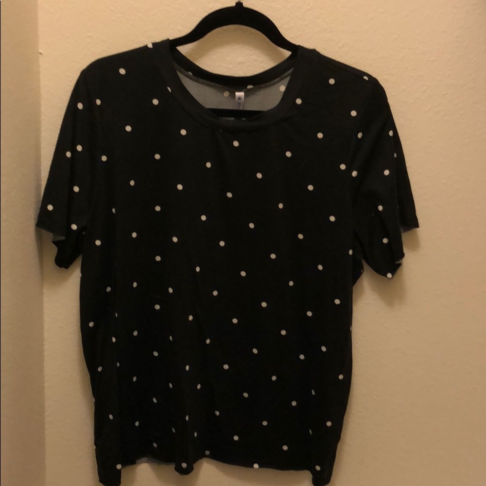 Faux cropped top
